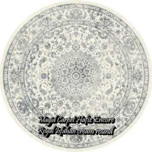 Royal Isfahan cream round