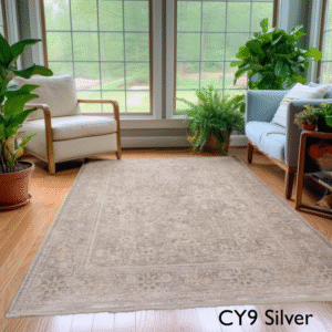 CY9 Silver Rug