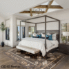 OD10 Pewter bedroom Rug