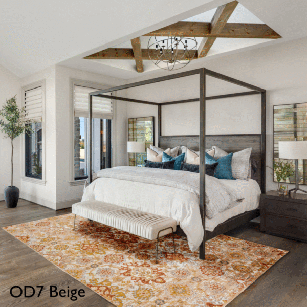 OD7 Beige bedroom Rug