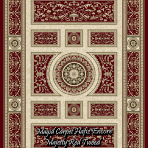 HZE Majesty red tweed