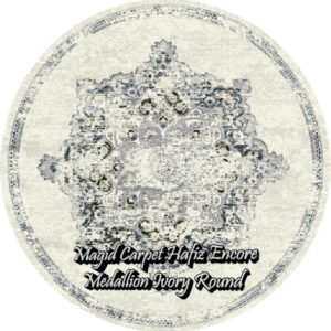 HZE Medallion ivory round