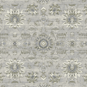 HZE kashan silver-cream-oval