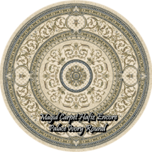 HZE palace ivory round