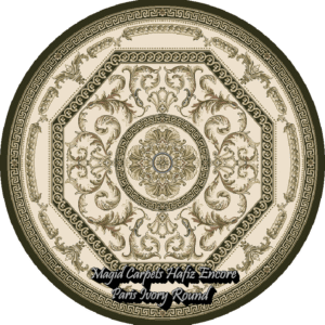 Magid Carpet Paris Ivory round