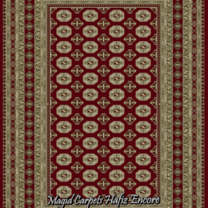 Magid Carpets Hafiz Encore bokara red-beige