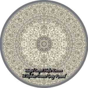 Medallion Isfahan cream-grey round