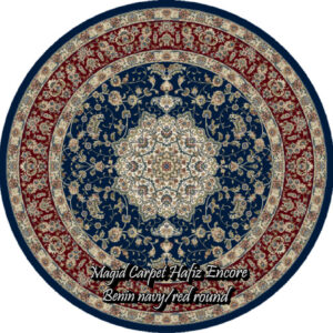 Benin navy-red round