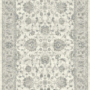 Shah Abbasi cream-silver