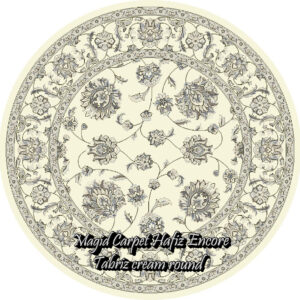Tabriz cream round