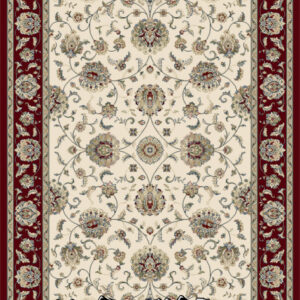Tabriz50 ivory-red