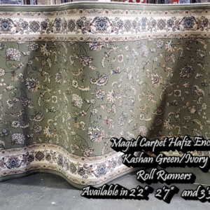 HZE kashan green-ivory roll