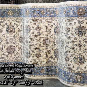 HZE shah abbasi ivory-blue Runner