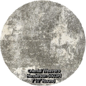 Oriental weavers henderson 5503h round