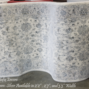 shah abbasi cream-silver