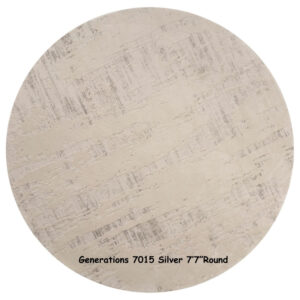 Generations 7015 Silver 7’7”Round