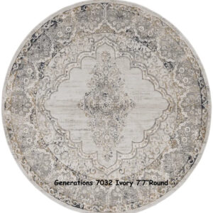 Generations 7032 Ivory 7’7”Round