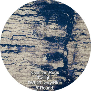 Nourison TWI-29 ivory-blue